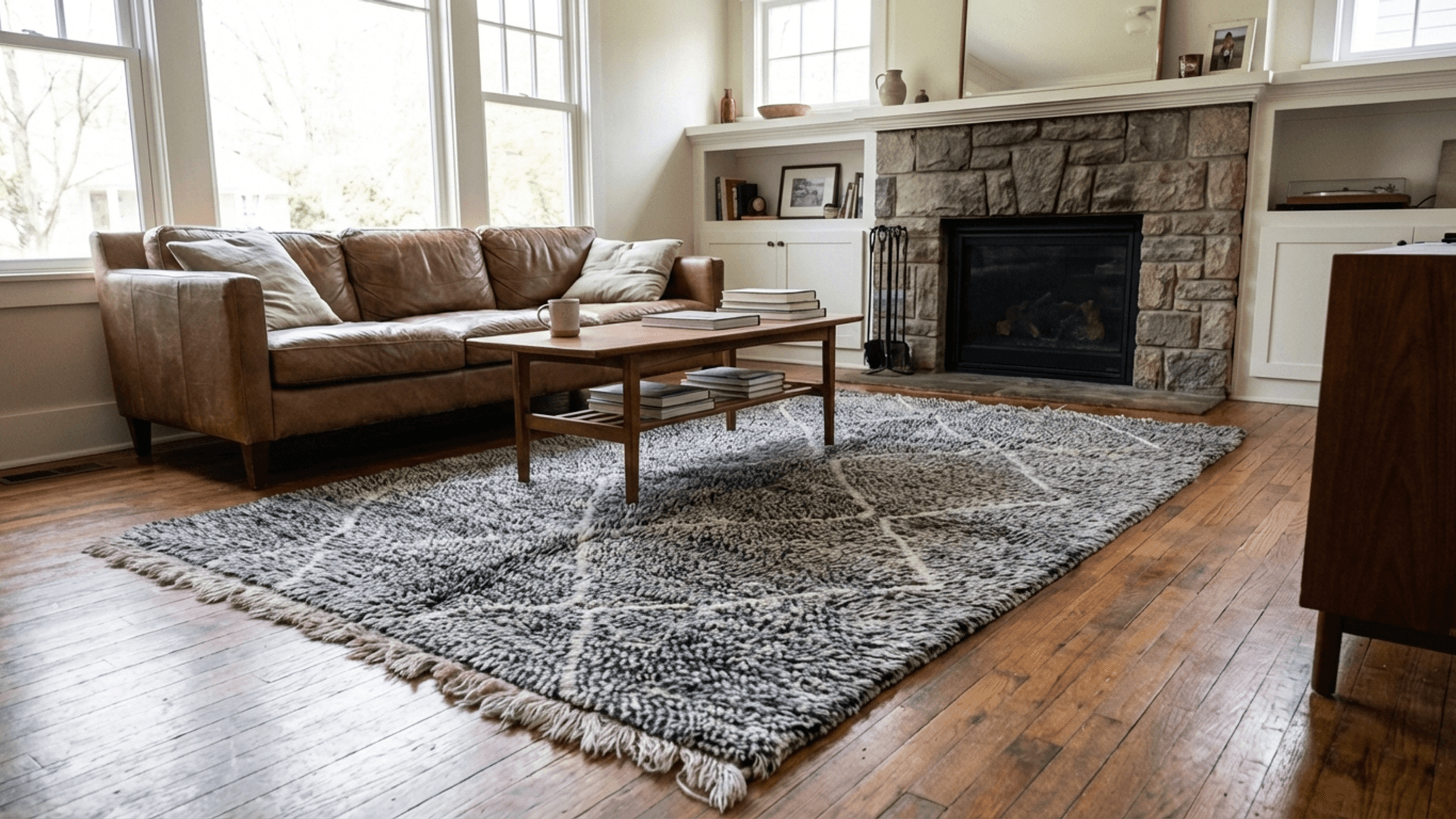 → Beni Ourain Rugs – WOO-56657