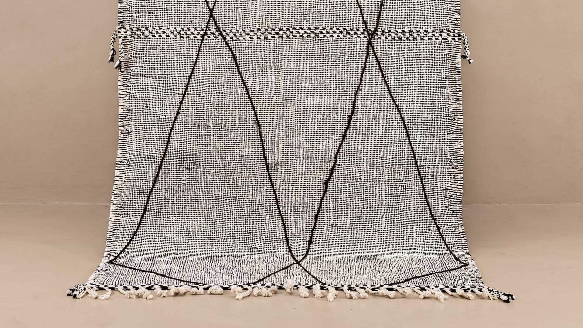 Handmade Wool Rugs Kilim Taznakht Custom Size Boho Bedroom Decor