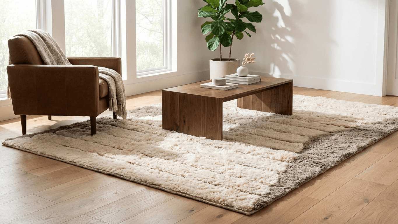 Handmade Wool Rugs Boho Beni Mrirt Living Room Decor